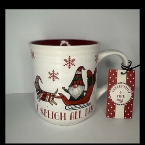 Peppermint & Pine Holiday Mug - I Sleigh All Day